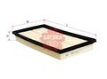 HAVA FİLTRESİ 1998-2005 KIA SEPHIA SAKURA 0K2A513Z40