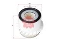 HAVA FİLTRESİ 88-06 MAZDA E2200 SAKURA R20913Z40