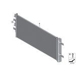 KLİMA RADYATÖRÜ 14-18 MINI F54-F55-F56-F57 BSG 64509271204