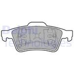FORD CONNECT FREN BALATASI ARKA 02- DELPHI 2T142M008AA