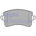 AUDI A4 FREN BALATASI ARKA 08- DELPHI 8K0698451A