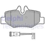 MERCEDES VIANO W639 FREN BALATASI ARKA 2003-2013 DELPHI A0004216210
