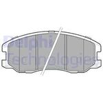 CHEVROLET CAPTIVA FREN BALATASI ÖN 07- DELPHI 96626070