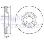 OPEL VECTRA C FREN DİSKİ ÖN 02-08 DELPHI 569003