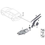 SİLECEK KOLU ARKA 2010-2018 BMW F20 BSG 61617241985