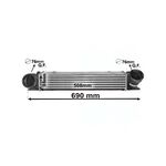 TURBO RADYATÖRÜ 2005-2011 BMW E90 BSG 17517800680