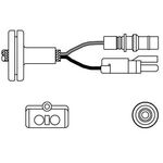 MERCEDES W201 OKSİJEN SENSÖRÜ 85-93 DELPHI A0095424117