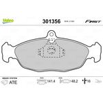 OPEL CORSA B FREN BALATASI ÖN 93-01 VALEO 1605455