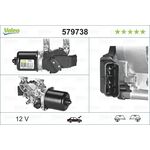 RENAULT CLIO SİLECEK MOTORU ÖN 05- VALEO 7701061590