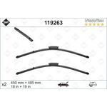 MINI R55 R56 R57 R58 SİLECEK SÜPÜRGESİ ÖN TAKIM 05-10 VALEO 61610039343
