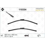 MERCEDES SLK R171 SİLECEK SÜPÜRGESİ ÖN TAKIM 05- VALEO A1718200045