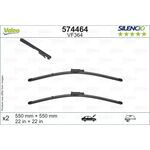 AUDI A6 SİLECEK SÜPÜRGESİ ÖN TAKIM 05- VALEO 4F1998002A