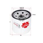 MAZDA 3 YAĞ FİLTRESİ 14- SAKURA PE0114302