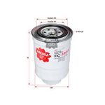 NISSAN PICKUP YAKIT FİLTRESİ 98-15 SAKURA 1640018A20