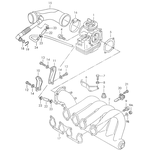 VW POLO CLASSIC MANİFOLD CONTASI EGZOS 98-04 ELRING 037129717C