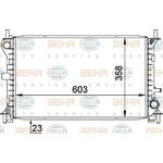FORD FOCUS SU RADYATÖRÜ 98- BEHR 98AB8005DF