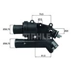 LAND ROVER TERMOSTAT 07-19 BEHR-T LR001312