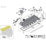 BMW F30 KÜLBÜTÖR KAPAĞI BTAP 11128507607
