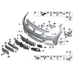 BMW F32 TAMPON ÖN BTAP 51118060879