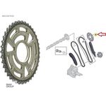 EKSANTRİK MİLİ ZİNCİR DİŞLİSİ 14-19 BMW F20 BSG 11318518181