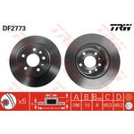 OPEL VECTRA B FREN DİSKİ ARKA 96-01 TRW 569210