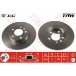VW TRANSPORTER T4 FREN DİSKİ ARKA 91-03 TRW 7D0615601