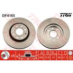 OPEL CORSA C FREN DİSKİ ÖN 01-07 TRW 569000