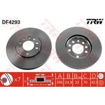 OPEL VECTRA C FREN DİSKİ ÖN 02-08 TRW 569003