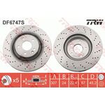 BMW F40 FREN DİSKİ ÖN TAKIM 14-19 TRW 34116799351