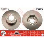 BMW E34 FREN DİSKİ ÖN TAKIM 90-95 TRW 34111161693