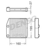 FIAT FIORINO KALORİFER RADYATÖRÜ BRAZING 05- DENSO 77363898
