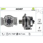 FORD TRANSIT V347 ALTERNATÖR 11- VALEO CC1T10300CE