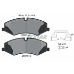 FREN BALATASI ÖN 3.0-3.0 TD-5.0 V8-3.0 D 2009-2017 LAND ROVER BSG LR015578
