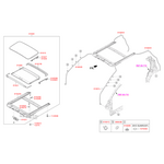 HYUNDAI i10 CAM TAVAN AÇILIR 13-19 OE-HYU 81600B9000TXB