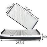 MERCEDES W210 POLEN FİLTRESİ 1996-2004 MANDO A2108301018