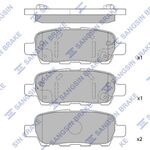 NISSAN QASHQAI FREN BALATASI ARKA 07-13 SANGSIN D4060JA00A