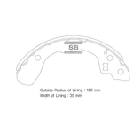 KIA PICANTO FREN BALATASI ARKA 2003-2010 SANGSIN 5835007A00