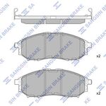 NISSAN NAVARA FREN BALATASI ÖN 17'' Jant 05-15 SANGSIN 41060EB325