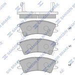 HYUNDAI ATOS FREN BALATASI ÖN 1998-2005 SANGSIN 5810102A00