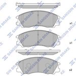 HYUNDAI TERRACAN FREN BALATASI ÖN 2001-2006 SANGSIN 58101H1A10
