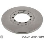 FORD TRANSIT V347 FREN DİSKİ ARKA 06- BOSCH 6C162A315AB