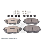 TOYOTA CHR FREN BALATA TAKIMI 2016/- BLUE PRINT 04465-F4010