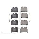 FREN BALATASI ÖN 2001-2012 MERCEDES CLS C219 BLUE PRINT A0034207120