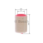 HAVA FİLTRESİ 07-14 MINI R55 BOSCH 13718509032