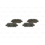 FREN BALATASI ARKA 07-13 NISSAN QASHQAI BOSCH D4060JA00A