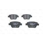 FREN BALATASI ARKA 10- VW CADDY BOSCH 5K0698451