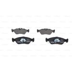 FREN BALATASI ARKA 95-06 MERCEDES SPRINTER BOSCH A0024206020