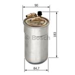 YAKIT FİLTRESİ 10- OPEL CORSA D BOSCH 818031