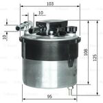 FORD FOCUS YAKIT FİLTRESİ 07-11 BOSCH 5M5Q9155AA