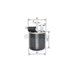 YAKIT FİLTRESİ 12- MERCEDES W176 BOSCH A6420906552